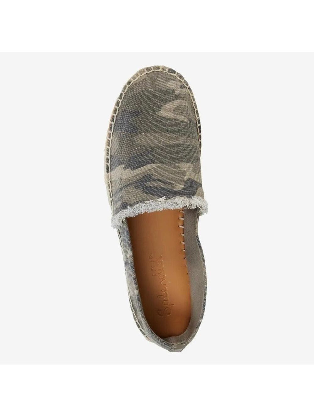 Splendid Lilly Slip On Espadrille Flat Shoes in Camo - NWT